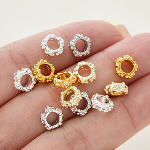 Simple Series Diy Circle Copper Gold Color Spacer Beads h5 Picture4