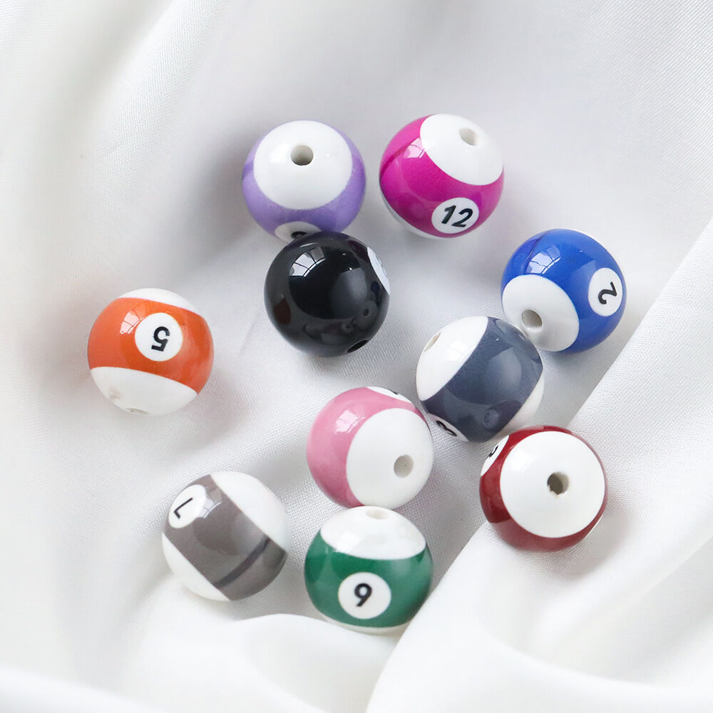 Simple Series Diy Number Acrylic Beads 2