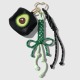 One black avocado bag charm Picture5
