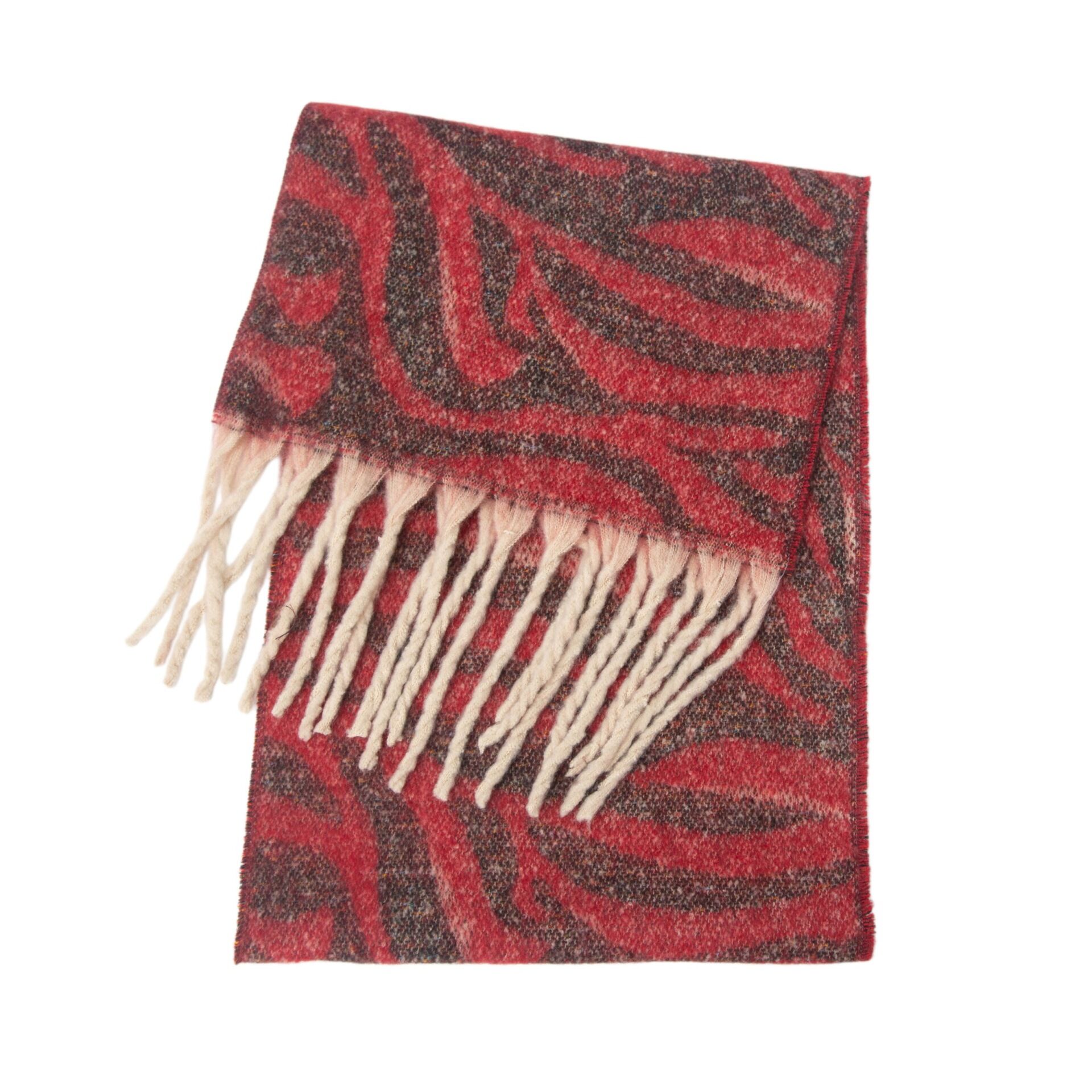 Rosso/185*40cm+Tassel:15cm Immagine6