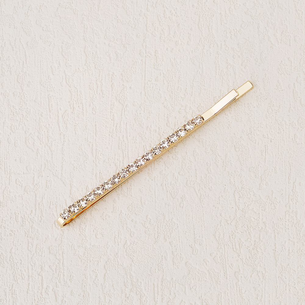 Luxurious Series Retro Flower Mixed Color Mixed Gold Color And Silver Colors Ellipse Shape Geometric Shape Alloy Rhinestone Artificial Gemstone Hair Clips h5Picture4