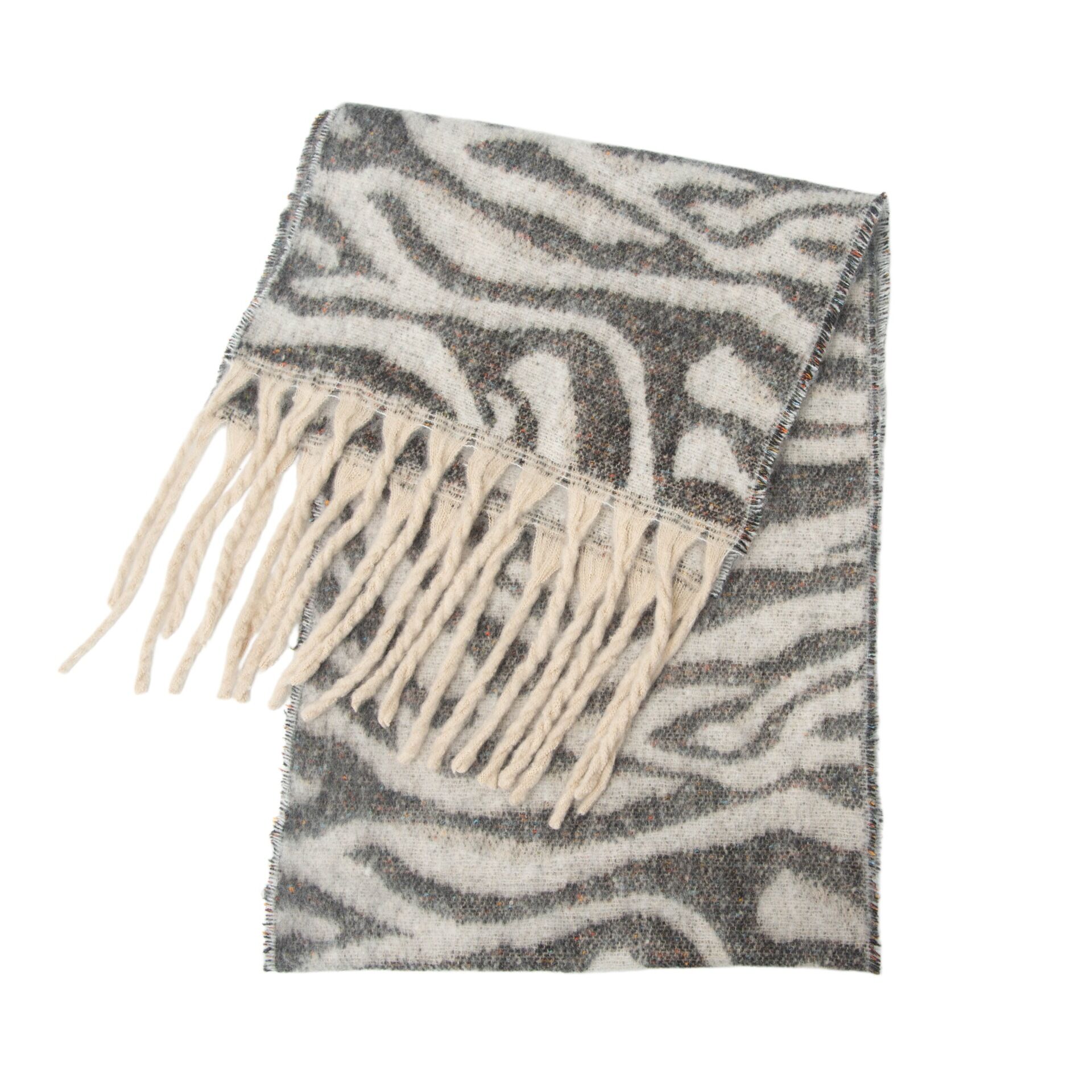 Bianco/185*40cm+Tassel:15cm 