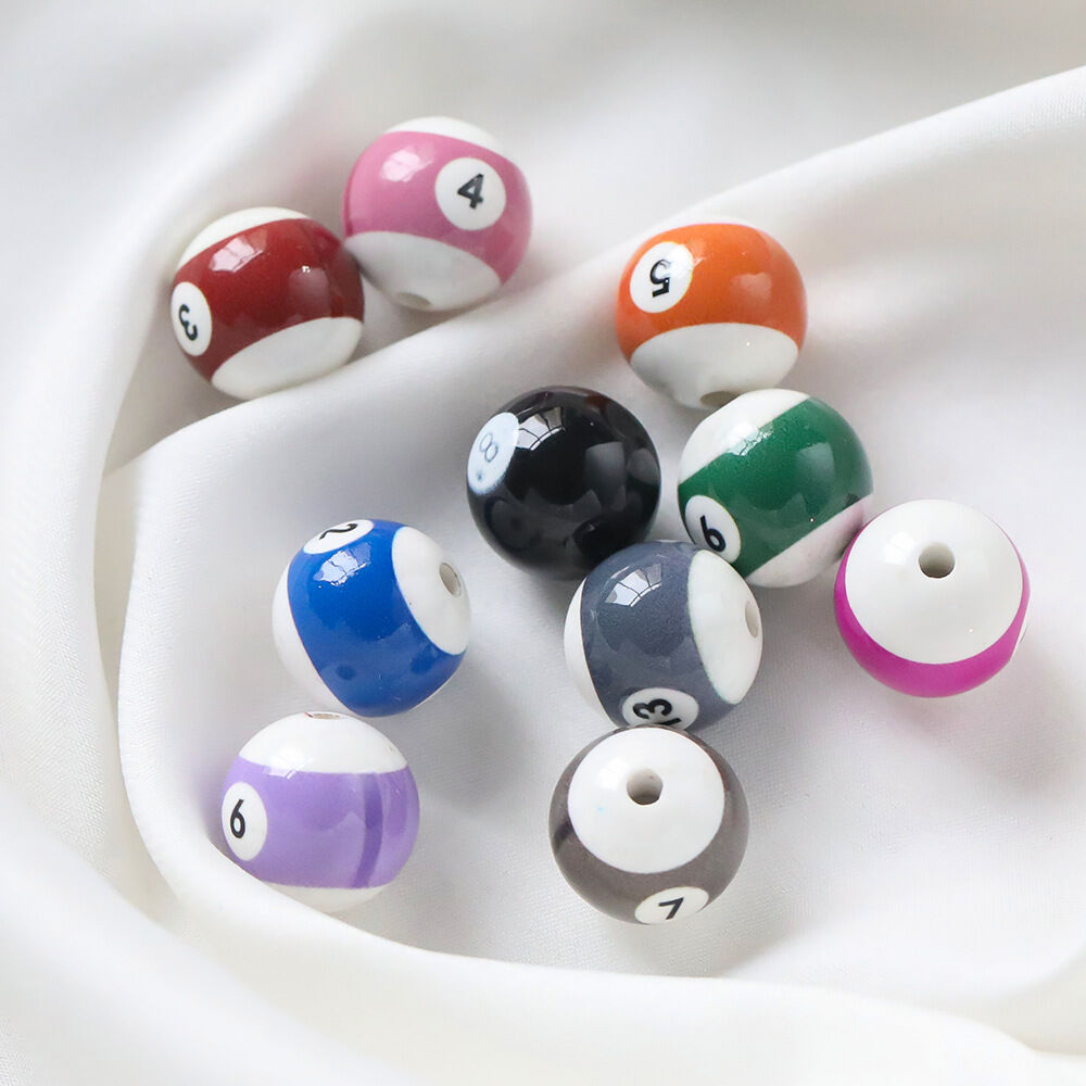 Simple Series Diy Number Acrylic Beads