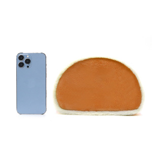 Simple Series Daily Solid Color Imitation Fur Makeup Bags h5 Picture3