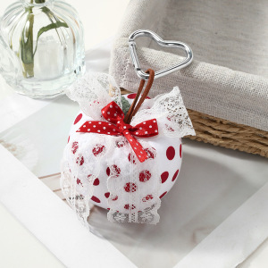 Simple Series Daily Fruit Bow Knot Patchwork Alloy Bag Charms h5 Picture4