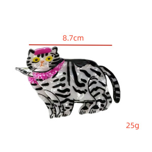 Simple Series Cute Animal Cartoon Animal Print Acetate Hair Claws h5 