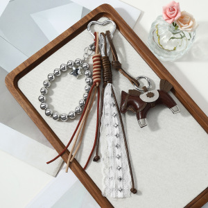 Simple Series Daily Animal Bow Knot Beads Alloy Bag Charms h5 Picture5