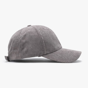Solid Color Corduroy Baseball Cap h5 Picture3