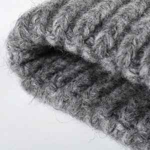 Retro Mixed Color Geometric Shape Polyester Women's Knitted Beanie h5 Picture4