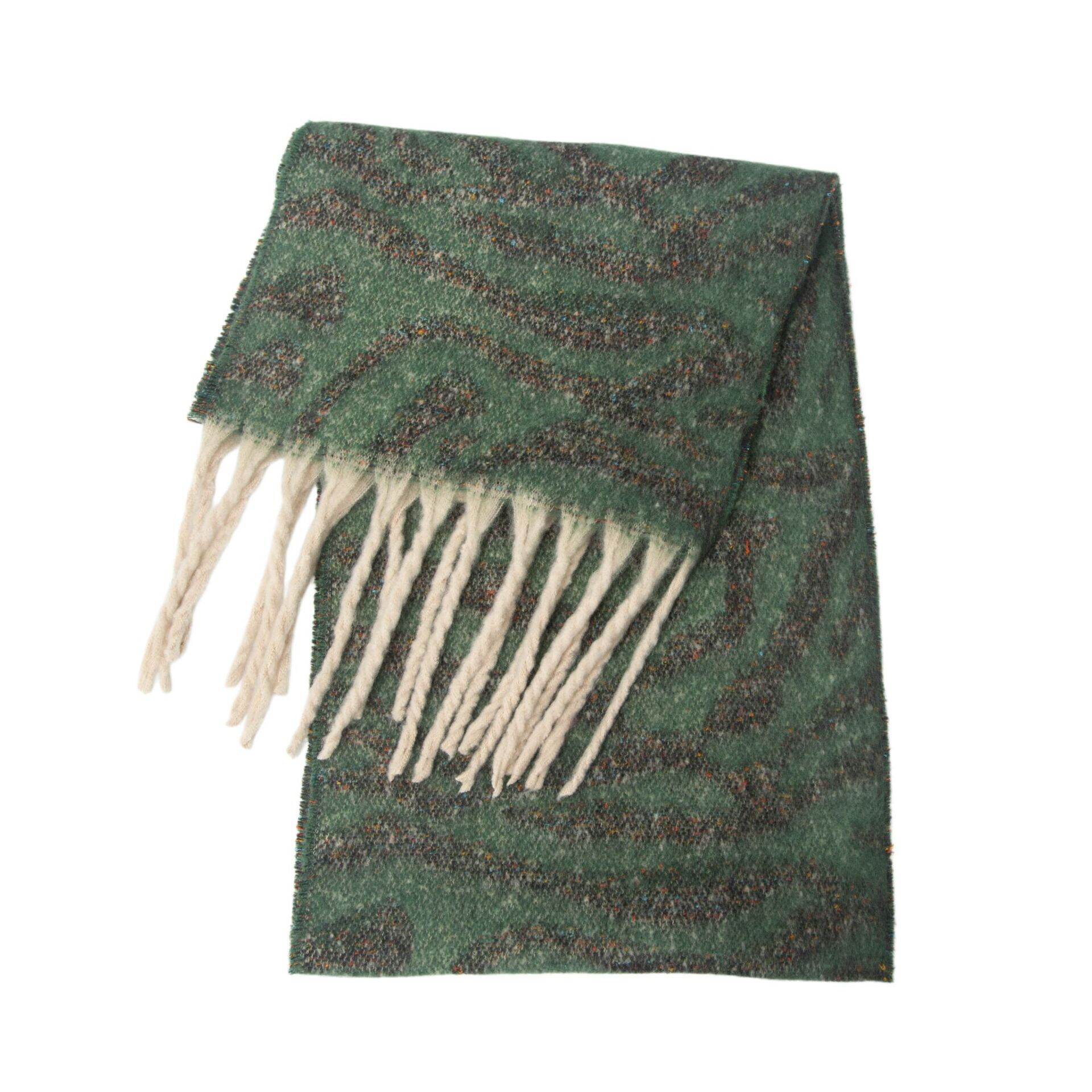Verde scuro/185*40cm+Tassel:15cm Immagine5