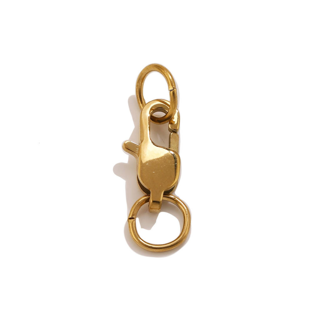 Simple Series Diy Irregular Shape Stainless Steel Waterproof Gold Color Links & Connectors