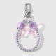 One pinkish-purple bow keychain Picture2