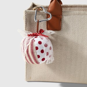 Simple Series Daily Fruit Bow Knot Patchwork Alloy Bag Charms h5 Picture3