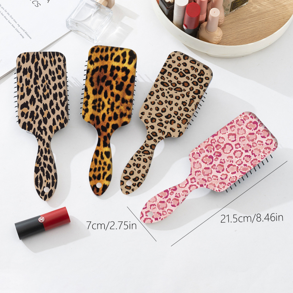 Simple Series Retro Leopard Print Plastic Combs Picture4