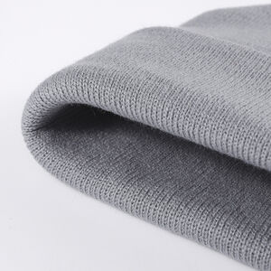 Simple Solid Color Polyester Women's Knitted Beanie h5 Picture5