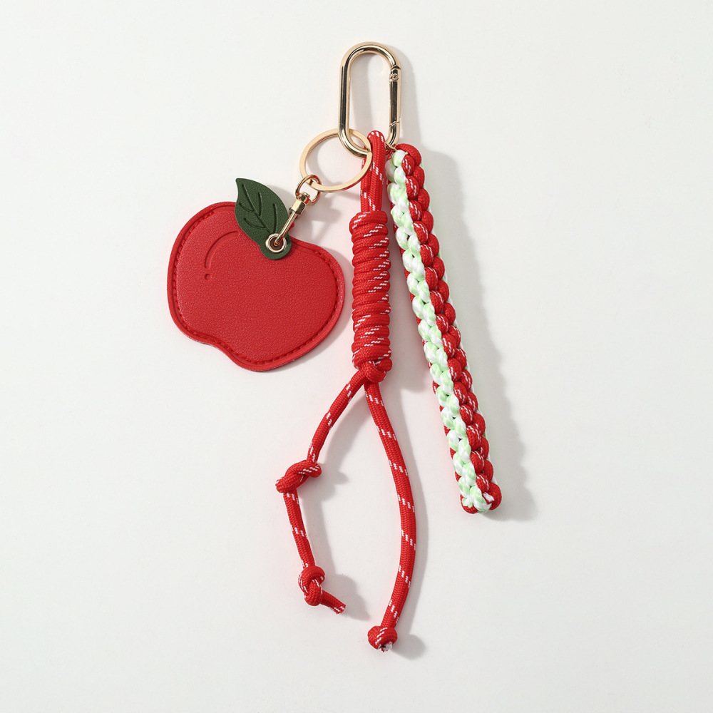 Simple Series Daily Fruit Twist Strawberry Alloy Bag Charms