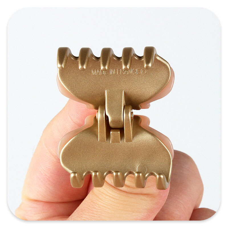 Luxurious Series Simple Solid Color Acetate Rhinestone Hair Claws h5Picture4