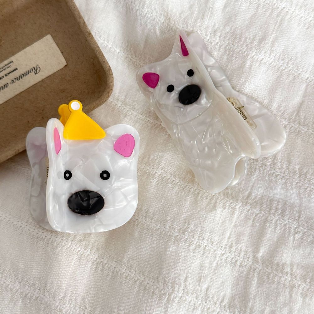 Simple Series Cute Animal Cartoon Acetate Hair Claws Picture3