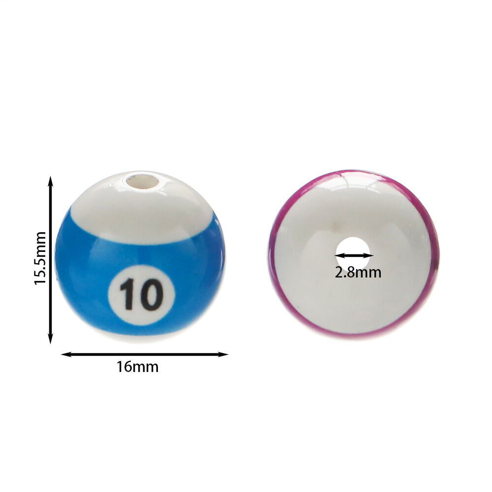 Simple Series Diy Number Acrylic Beads h5Picture4