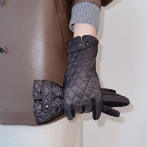 Simple Series Daily Solid Color Polyester Gloves h5 Picture2