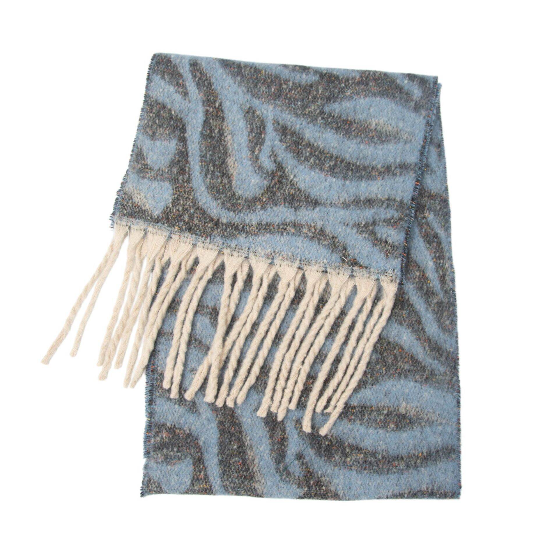 Blu/185*40cm+Tassel:15cm Immagine8