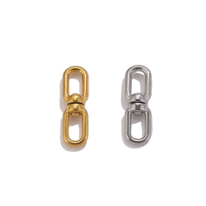 Simple Series Diy Patchwork Geometric Shape Stainless Steel Waterproof Gold Color Links & Connectors h5 Picture5