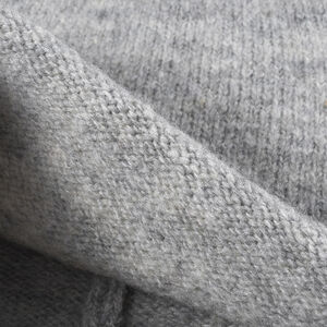 Solid Color Wool Polyester Blend Knitted Beanie h5 Picture4