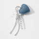 1 Blue Heart Keychain Picture2