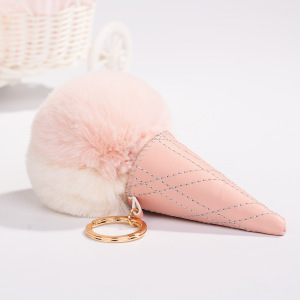 Simple Series Sweet Food Imitation Fur Keychain h5 