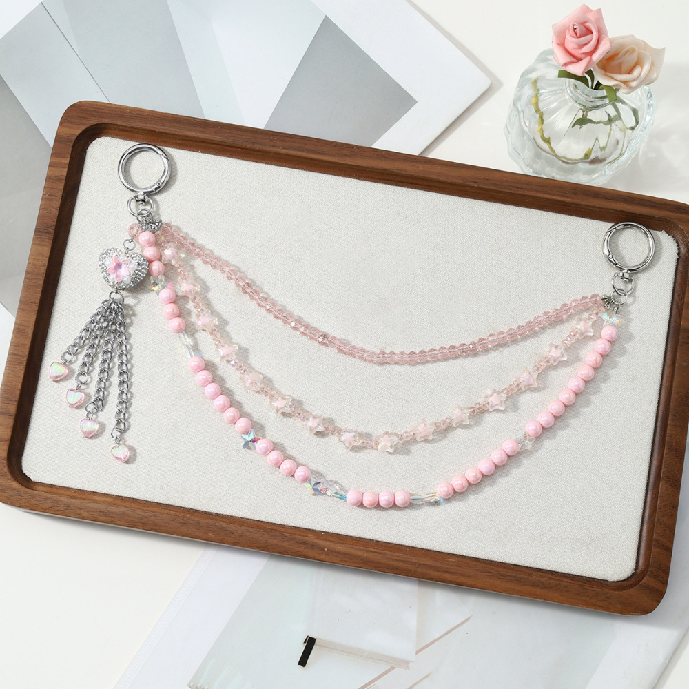 Simple Series Daily Heart Bow Knot Star Alloy Bag Charms h5Picture4