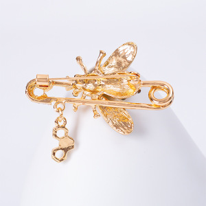 Luxurious Series Daily Animal Mixed Color Alloy Rhinestone Brooches h5 Picture3