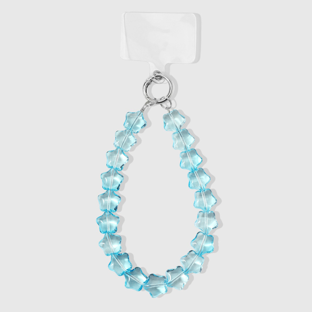 Simple Series Daily Heart Beads Star Alloy Phone Chain 