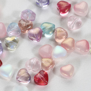 Simple Series Diy Heart Glaze Beads h5 Picture4
