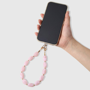 Simple Series Daily Irregular Shape Beads Alloy Phone Chain h5 Picture5