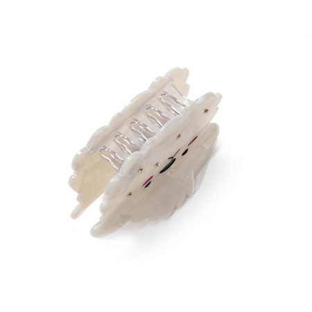 Simple Series Cute Animal Cartoon Acetate Rhinestone Hair Claws 2