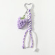 One light purple grape keychain