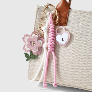 Simple Series Daily Flower Heart Note/Instrument Alloy Bag Charms h5 Picture3
