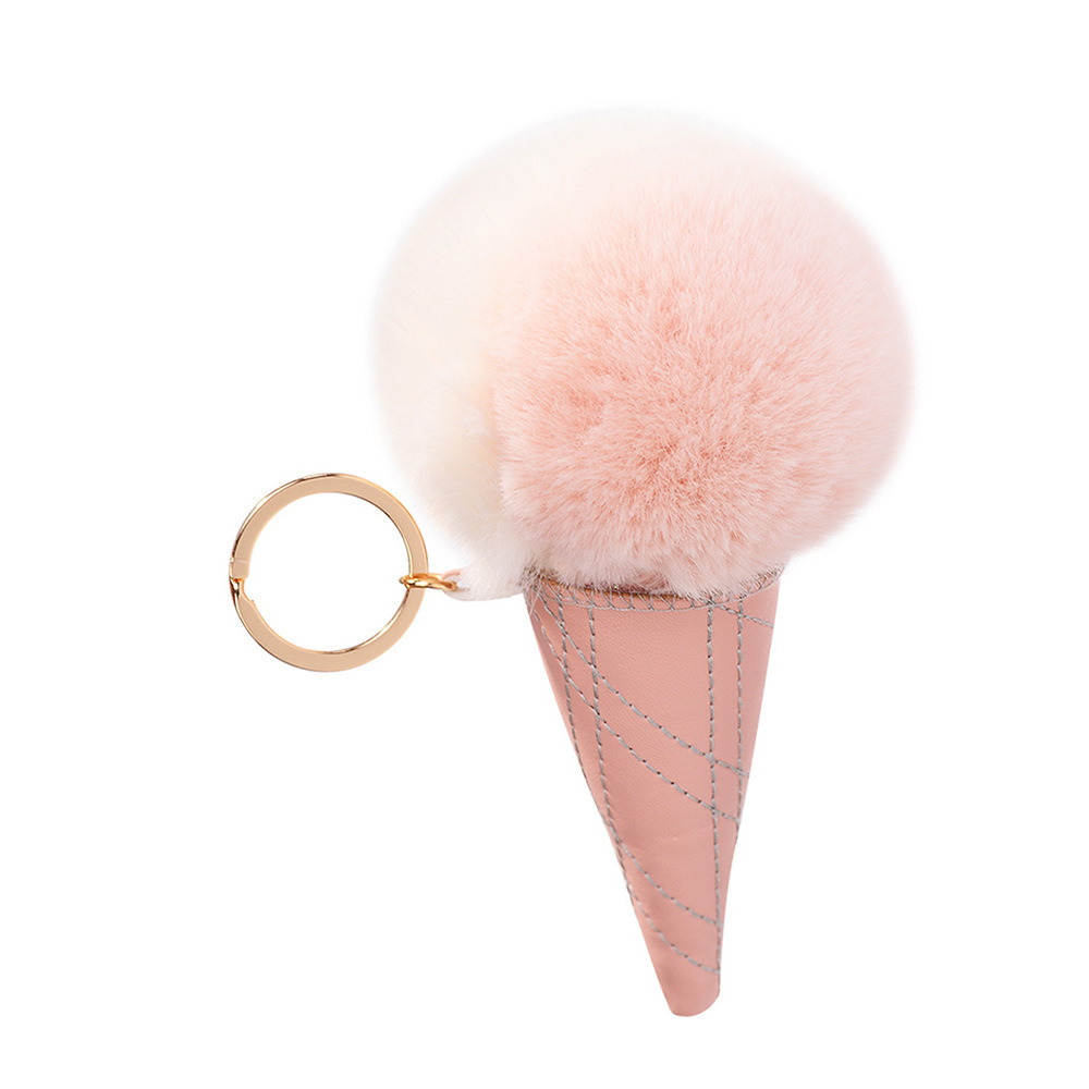 Simple Series Sweet Food Imitation Fur Keychain Picture4