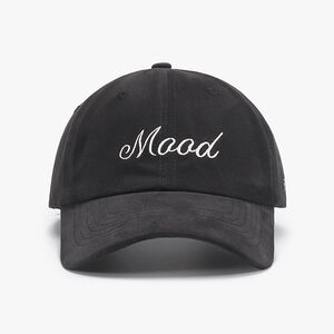 Casual Embroidery Letter Cotton Baseball Cap h5