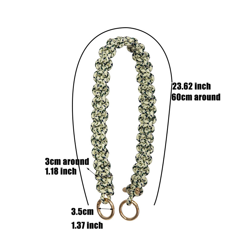 Simple Series Casual Mixed Color Woven Polyester Bag Straps h5Picture5