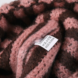 Casual Stripe Mixed Color Polyester Women's Knitted Beanie h5 Picture4