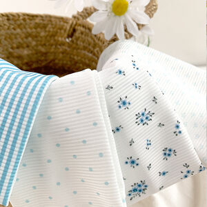 Simple Series Sweet Flower Stripe Polka Dots Polyester Hair Bands h5 Picture5