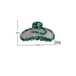 Simple Series Daily Animal Mixed Color Acetate Rhinestone Hair Claws h5 Picture5