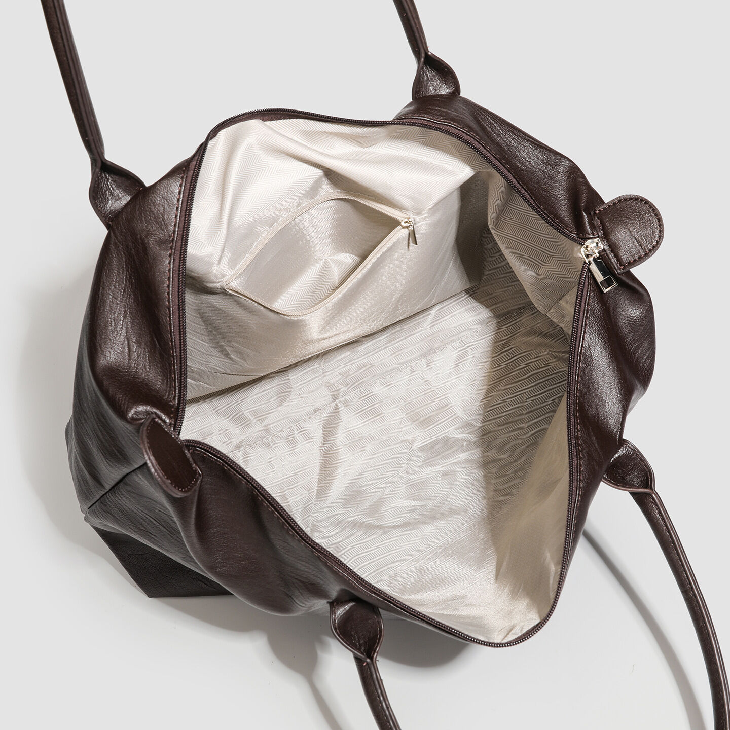 Casual Stijl, Effen Kleur, Premium Kwaliteit Pu, Vierkante Sport- En Reistas Voor Dames Afbeelding3