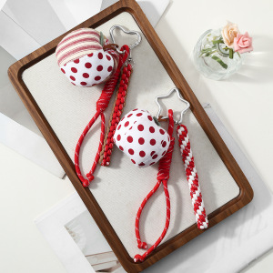 Simple Series Daily Fruit Bow Knot Patchwork Alloy Bag Charms h5 Picture5