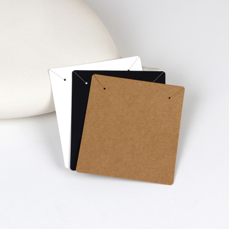 Simple Series Daily Solid Color Paper Jewelry Cards 2
