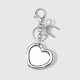 1 Silver Heart Keychain Picture5