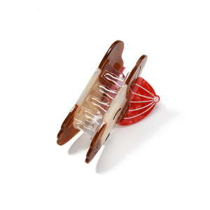 Simple Series Cute Animal Cartoon Mixed Color Acetate Hair Claws h5 Picture2