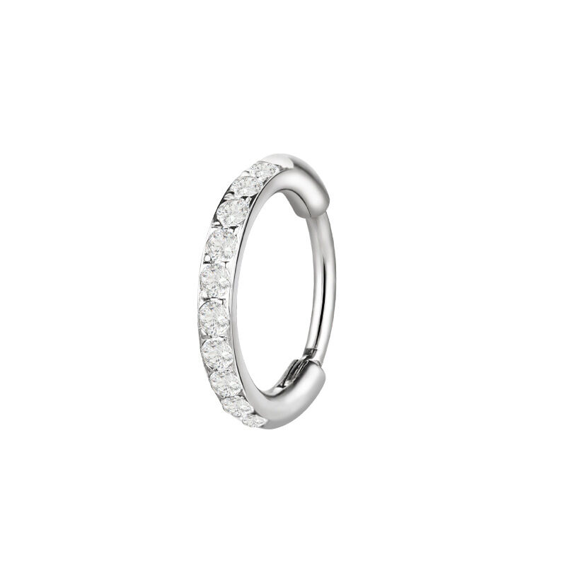 Conjunto De Pendientes Para Mujer Simple Series Daily Circle De Acero Inoxidable, Resistentes Al Agua Y Con Circonitas Color Oro.