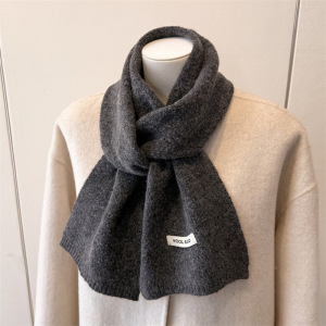 Simple Series Daily Solid Color Polyester Winter Scarves h5 